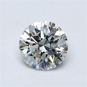 Picture of Lab Grown Diamond 4.05 Carats, Round with Excellent Cut, E Color, VVS2 Clarity and Certified by GIA