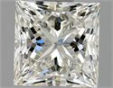 Natural Diamond 1.01 Carats, Princess with  Cut, J Color, VVS2 Clarity and Certified by GIA