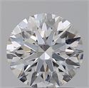 Lab Grown Diamond 1.02 Carats, Round with Ideal Cut, D Color, VS2 Clarity and Certified by IGI