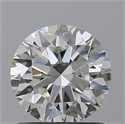 Natural Diamond 1.00 Carats, Round with Excellent Cut, I Color, VVS2 Clarity and Certified by GIA