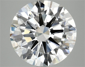 Picture of Lab Grown Diamond 6.19 Carats, Round with Excellent Cut, F Color, VVS2 Clarity and Certified by IGI