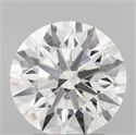Del inventario de diamantes de laboratorio, 2.23 quilates, Redondo , Color F, claridad VS1 y certificado IGI