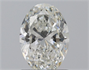 Natural Diamond 1.20 Carats, Oval with  Cut, H Color, SI1 Clarity and Certified by GIA
