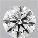 Del inventario de diamantes de laboratorio, 2.52 quilates, Redondo , Color F, claridad VS1 y certificado IGI