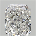 Natural Diamond 1.70 Carats, Radiant with  Cut, H Color, SI1 Clarity and Certified by GIA