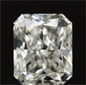 Natural Diamond 0.75 Carats, Radiant with  Cut, K Color, VVS2 Clarity and Certified by GIA