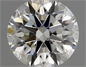 Diamante Natural 0.63 quilates, Redondo , Color J, claridad IF y certificado GIA