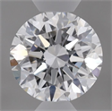 Del inventario de diamantes de laboratorio, 0.72 quilates, Redondo , Color D, claridad VVS2 y certificado IGI