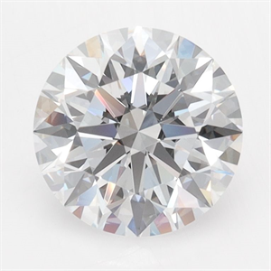 Picture of Lab Grown Diamond 2.09 Carats, Round with Ideal Cut, D Color, IF Clarity and Certified by IGI