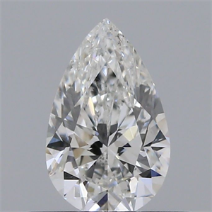 Picture of Natural Diamond 0.42 Carats, Pear with  Cut, G Color, SI1 Clarity and Certified by GIA