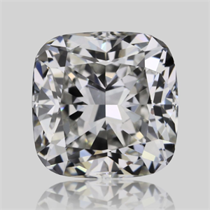 Foto Diamante Natural 0.56 quilates, Del cojín , Color G, claridad IF y certificado GIA de