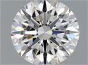 Diamante Natural 0.40 quilates, Redondo , Color F, claridad VVS1 y certificado GIA