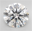 Lab Grown Diamond 5.53 Carats, Round with Ideal Cut, F Color, VVS2 Clarity and Certified by IGI