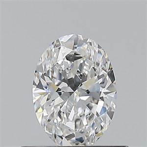 Picture of Natural Diamond 0.50 Carats, Oval with  Cut, E Color, VS1 Clarity and Certified by GIA