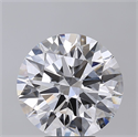 Lab Grown Diamond 6.02 Carats, Round with Ideal Cut, F Color, VVS2 Clarity and Certified by IGI