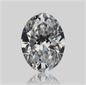 Diamante Natural 0.70 quilates, Ovalado , Color D, claridad VVS2 y certificado GIA