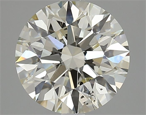 Foto Diamante Natural 3.02 quilates, Redondo , Color J, claridad SI1 y certificado IGI de