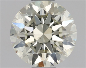 Picture of Natural Diamond 0.70 Carats, Round with Excellent Cut, M Color, VS2 Clarity and Certified by GIA