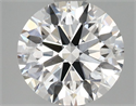 Del inventario de diamantes de laboratorio, 2.01 quilates, Redondo , Color E, claridad VVS2 y certificado GIA