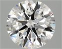 Del inventario de diamantes de laboratorio, 2.02 quilates, Redondo , Color E, claridad VVS2 y certificado IGI