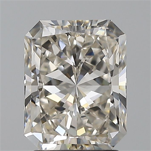 Picture of Natural Diamond 2.01 Carats, Radiant with  Cut, J Color, VVS2 Clarity and Certified by GIA