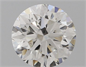 Natural Diamond 0.70 Carats, Round with Very Good Cut, H Color, SI1 Clarity and Certified by GIA