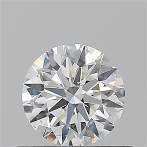 Picture of Natural Diamond 0.50 Carats, Round with Excellent Cut, H Color, SI1 Clarity and Certified by GIA