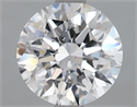 Del inventario de diamantes de laboratorio, 1.55 quilates, Redondo , Color D, claridad SI1 y certificado IGI