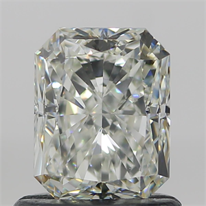 Foto Diamante Natural 1.01 quilates, Radiante , Color J, claridad VVS1 y certificado GIA de