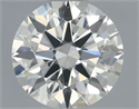 Natural Diamond 0.50 Carats, Round with Excellent Cut, H Color, VS2 Clarity and Certified by GIA