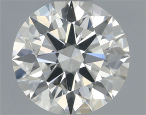 Picture of Natural Diamond 0.50 Carats, Round with Excellent Cut, H Color, VS2 Clarity and Certified by GIA