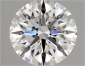 Natural Diamond 0.75 Carats, Round with Excellent Cut, G Color, VS2 Clarity and Certified by GIA