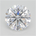Lab Grown Diamond 3.06 Carats, Round with Excellent Cut, D Color, VS2 Clarity and Certified by GIA