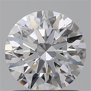 Picture of Lab Grown Diamond 1.07 Carats, Round with Ideal Cut, D Color, VVS1 Clarity and Certified by IGI