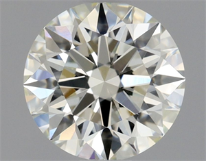 Picture of Natural Diamond 0.75 Carats, Round with Excellent Cut, L Color, VVS1 Clarity and Certified by GIA