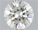 Diamante Natural 1.00 quilates, Redondo , Color I, claridad SI2 y certificado HRD