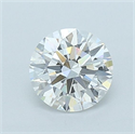 Del inventario de diamantes de laboratorio, 1.07 quilates, Redondo , Color E, claridad VS1 y certificado IGI