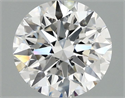 Lab Grown Diamond 1.43 Carats, Round with Ideal Cut, F Color, VS1 Clarity and Certified by IGI