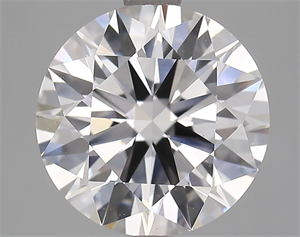 Picture of Lab Grown Diamond 3.60 Carats, Round with Excellent Cut, E Color, VS1 Clarity and Certified by GIA