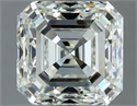 Diamante Natural 1.50 quilates, Asscher , Color I, claridad VVS2 y certificado IGI