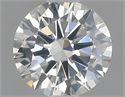 Natural Diamond 0.50 Carats, Round with Very Good Cut, I Color, SI2 Clarity and Certified by GIA