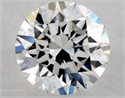 Natural Diamond 0.70 Carats, Round with Excellent Cut, H Color, VS1 Clarity and Certified by GIA