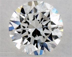 Picture of Natural Diamond 0.70 Carats, Round with Excellent Cut, H Color, VS1 Clarity and Certified by GIA