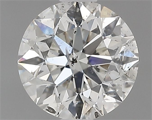 Picture of Natural Diamond 0.70 Carats, Round with Very Good Cut, H Color, I1 Clarity and Certified by GIA