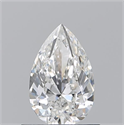 Diamante Natural 0.70 quilates, De pera , Color G, claridad VS2 y certificado GIA