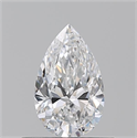 Diamante Natural 0.50 quilates, De pera , Color D, claridad VVS2 y certificado GIA