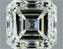 Natural Diamond 1.00 Carats, Asscher with  Cut, J Color, VVS2 Clarity and Certified by IGI