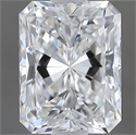 Diamante Natural 0.80 quilates, Radiante , Color F, claridad VVS1 y certificado GIA