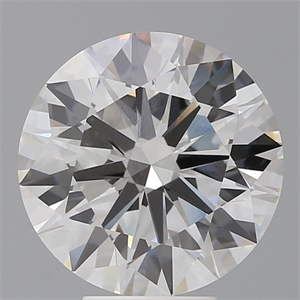 Picture of Lab Grown Diamond 6.07 Carats, Round with Ideal Cut, E Color, VVS2 Clarity and Certified by IGI