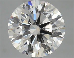 Picture of Lab Grown Diamond 4.32 Carats, Round with Ideal Cut, G Color, VS1 Clarity and Certified by IGI